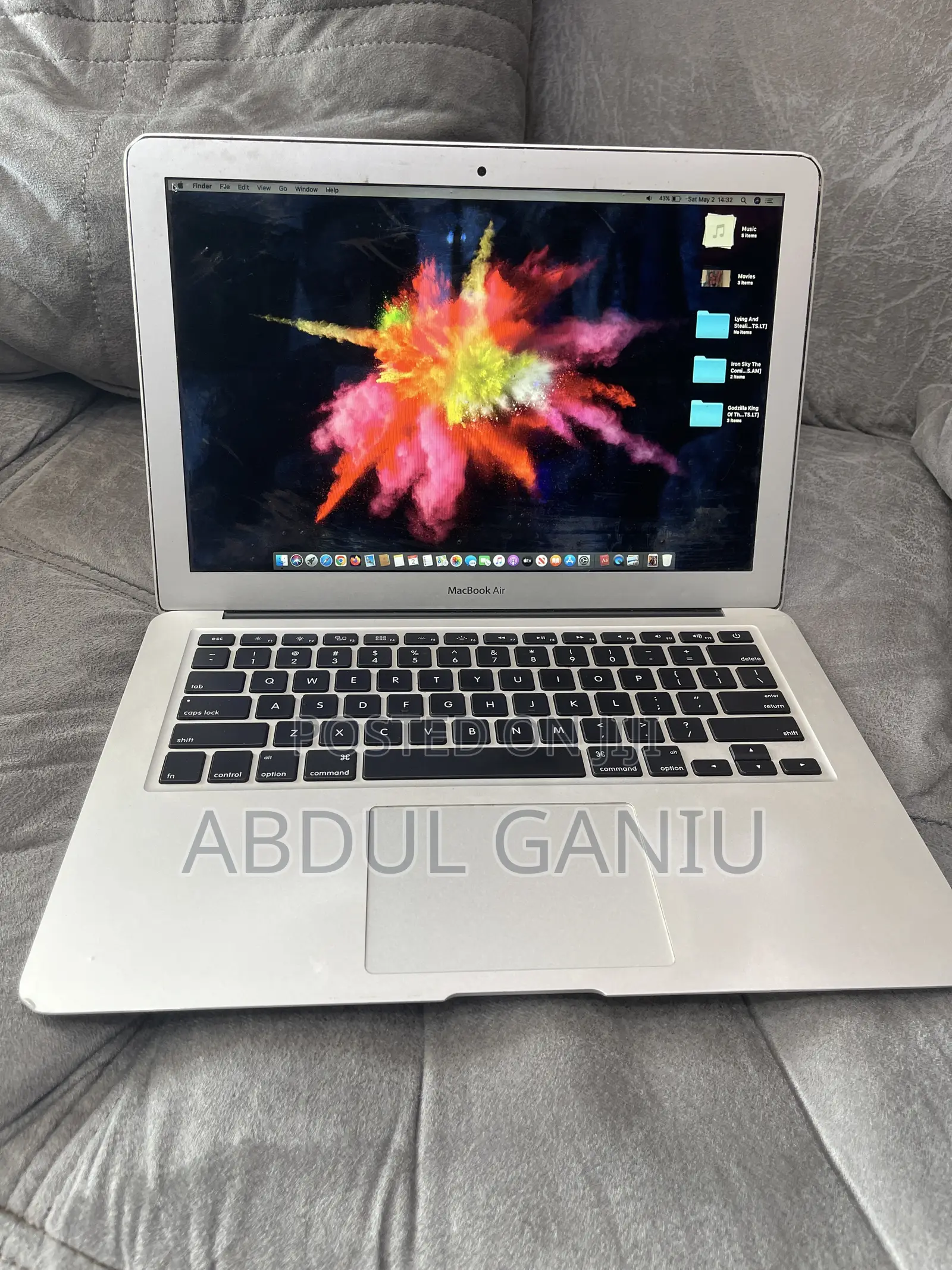 Laptop Apple MacBook Air 8GB Intel Core i5 SSD 128GB