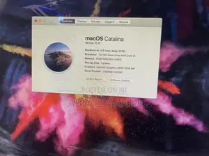 Laptop Apple MacBook Air 8GB Intel Core i5 SSD 128GB