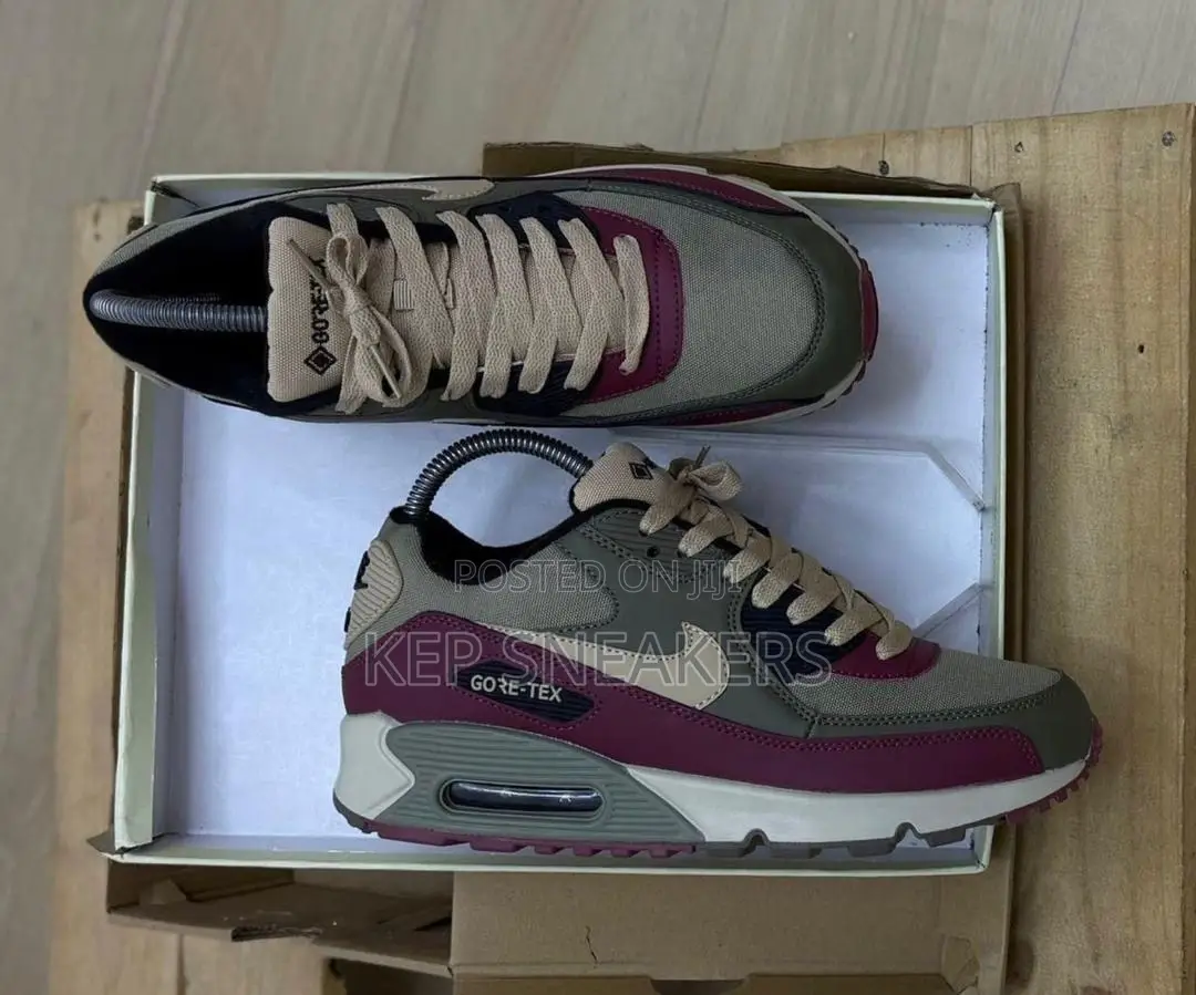 Nike Air Max 90 Gore-Tex “Olive and Burgundy”