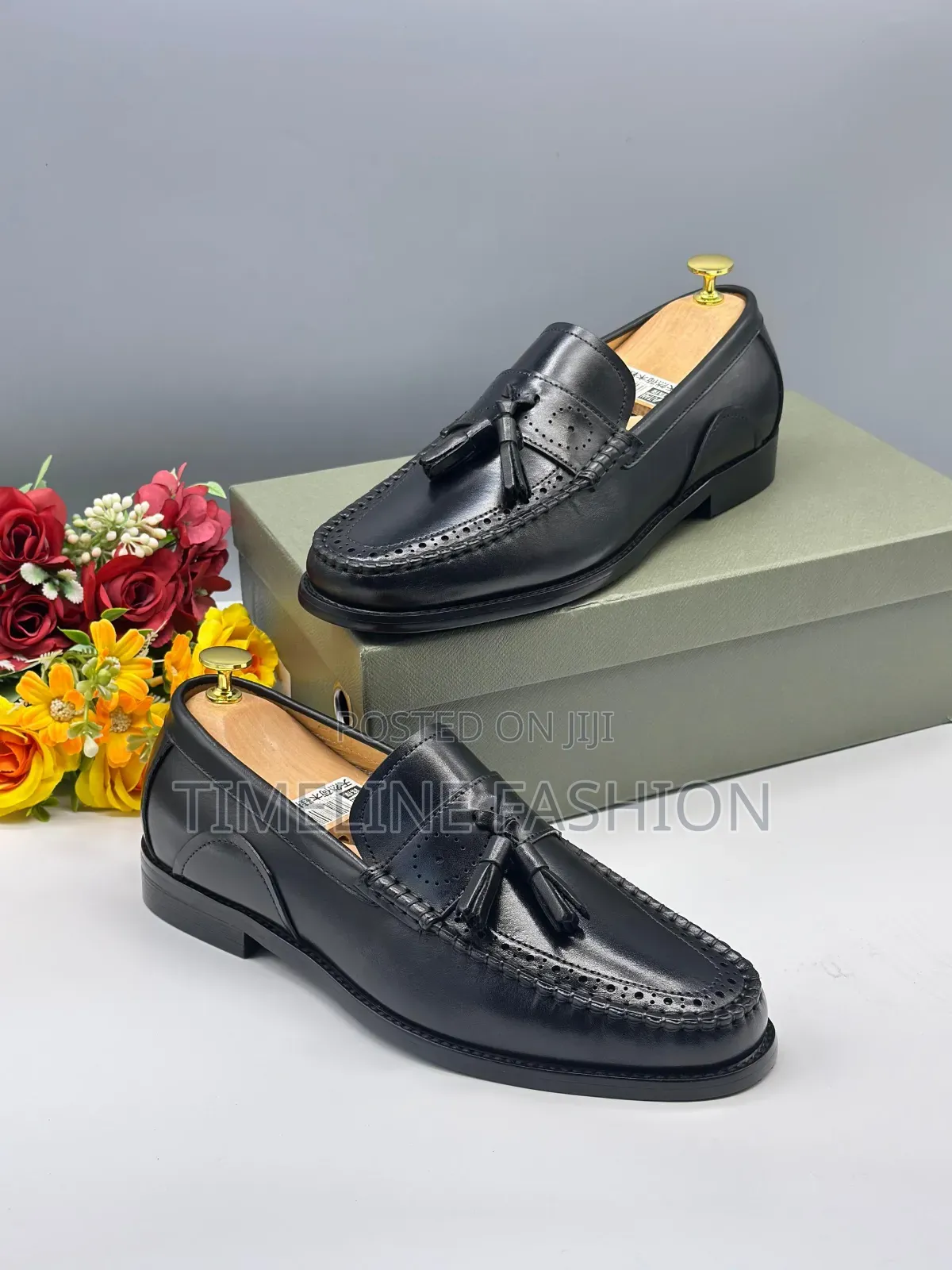 Berluti Ring My Bell Penny Loafers Shoes Size 39/46 Black