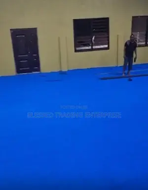 Blue Woolen Carpet