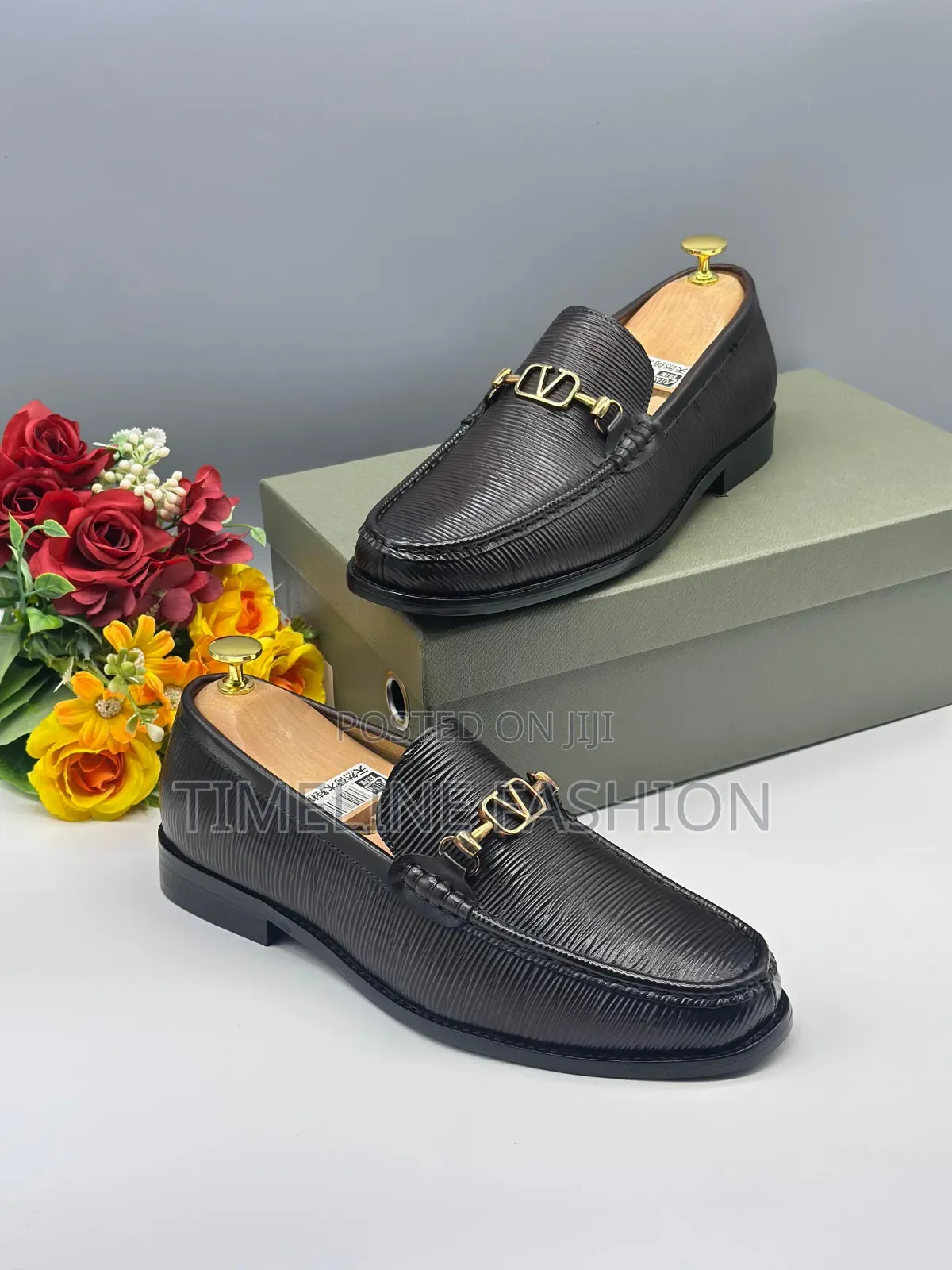 Dark Coffee Men's Leather Shoes Berluti Brand Size 39/46
