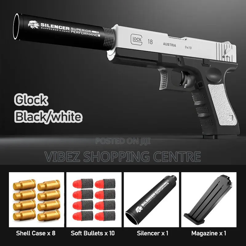 Manual Pistol Soft Bullet Toy Gun Airsoft