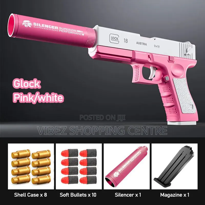 Manual Pistol Soft Bullet Toy Gun Airsoft
