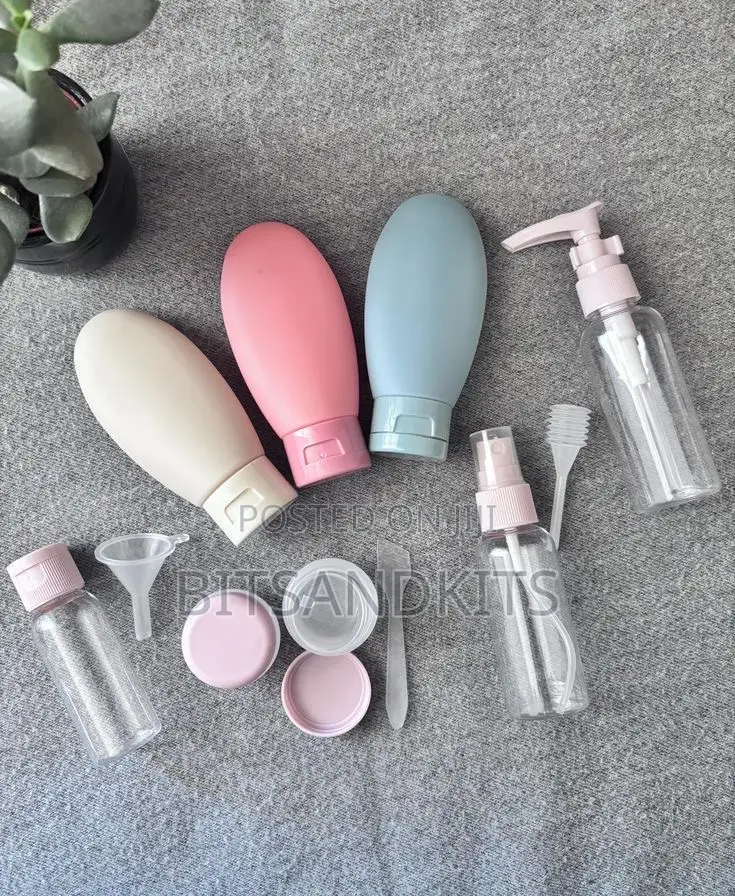 11 Set Travel Toiletry Bottle Containers