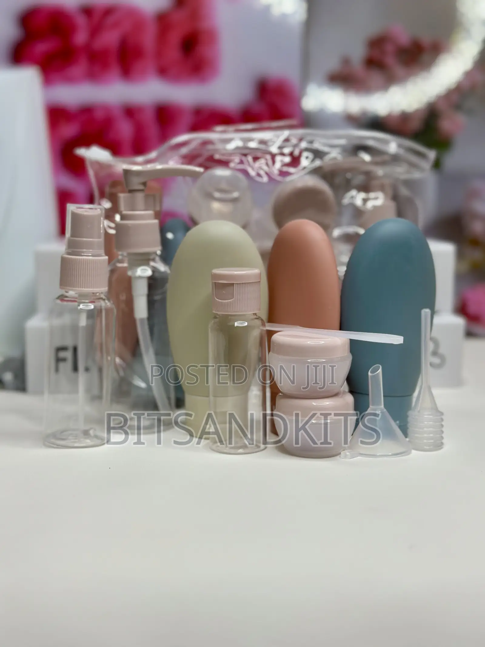 11 Set Travel Toiletry Bottle Containers