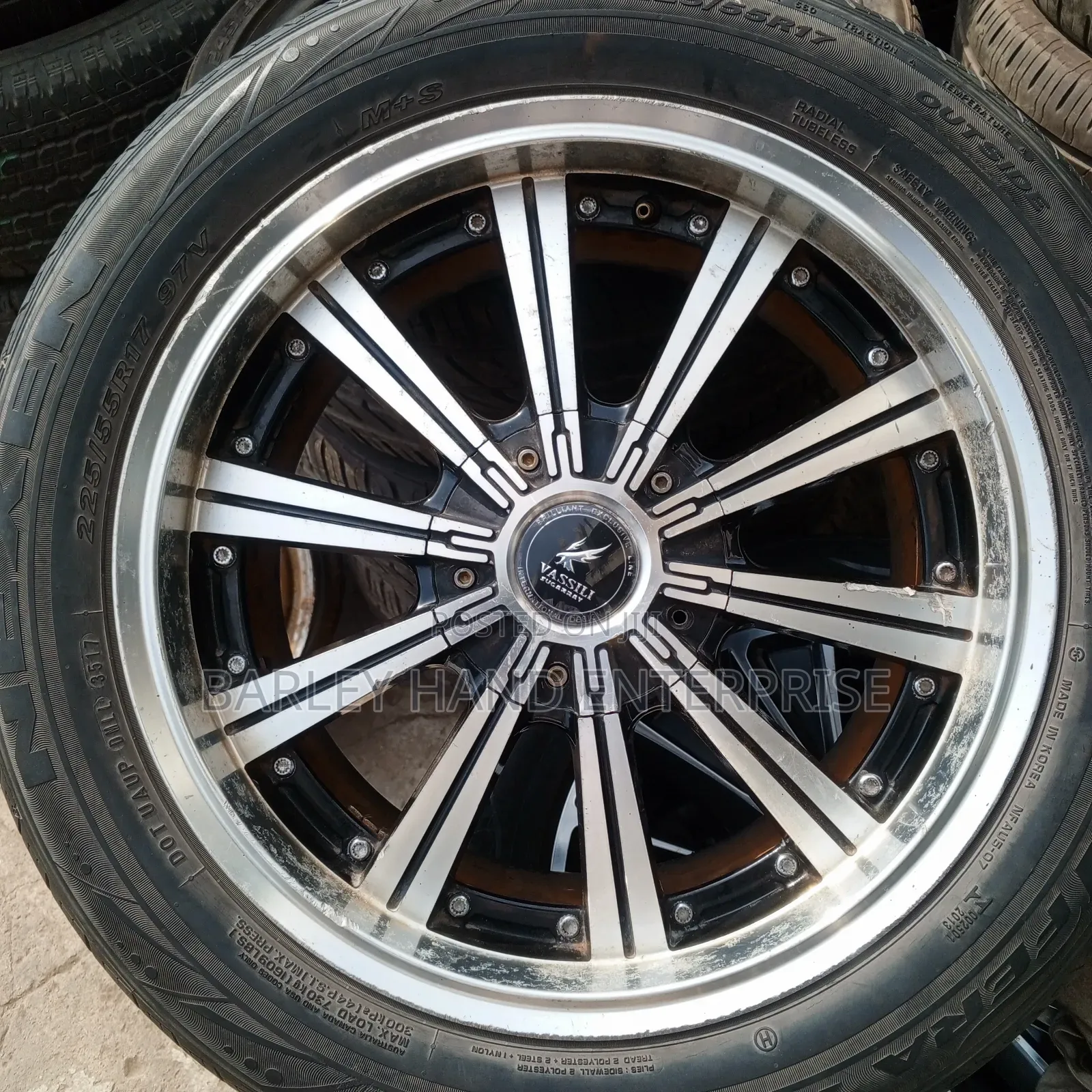 Alloy Rim 17 for Benz,Hyundai,Toyota,Kia,Honda, Nissan,Vw and Etc