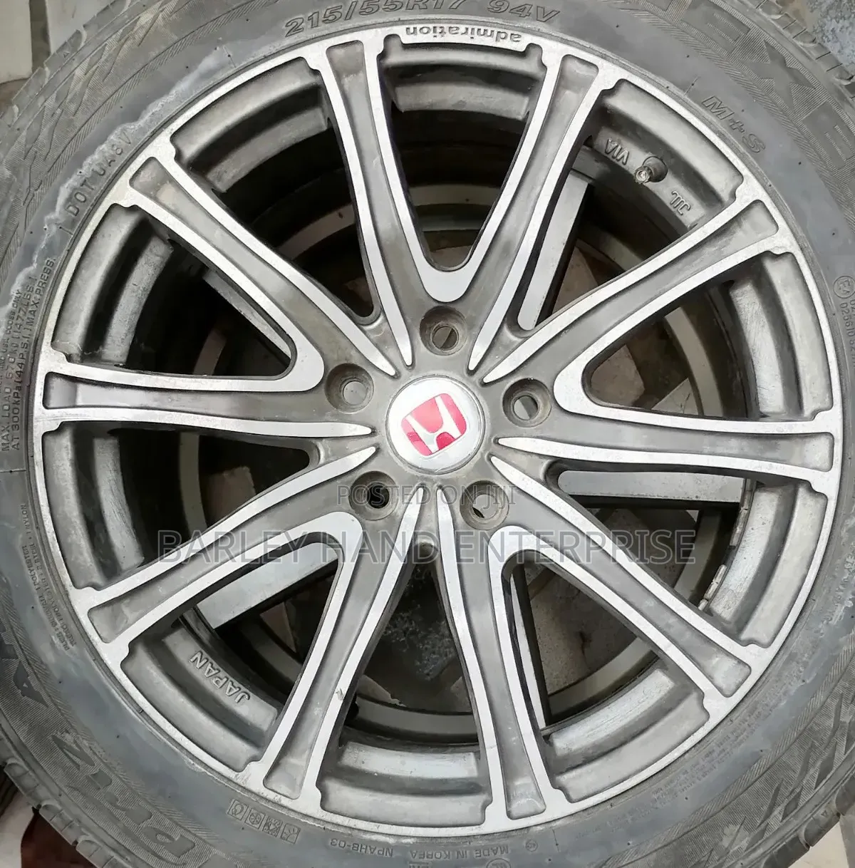 Alloy Rim 17 for Benz,Hyundai,Toyota,Kia,Honda, Nissan,Vw and Etc