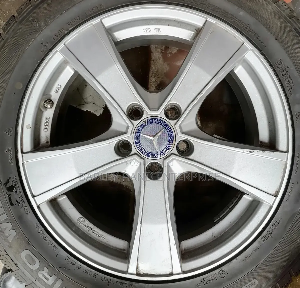 Alloy Rim 17 for Benz,Hyundai,Toyota,Kia,Honda, Nissan,Vw and Etc