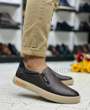 Coffee Brown Men's Timber Land Easy Fix Comfortable Sneakers