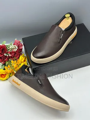 Coffee Brown Men's Timber Land Easy Fix Comfortable Sneakers