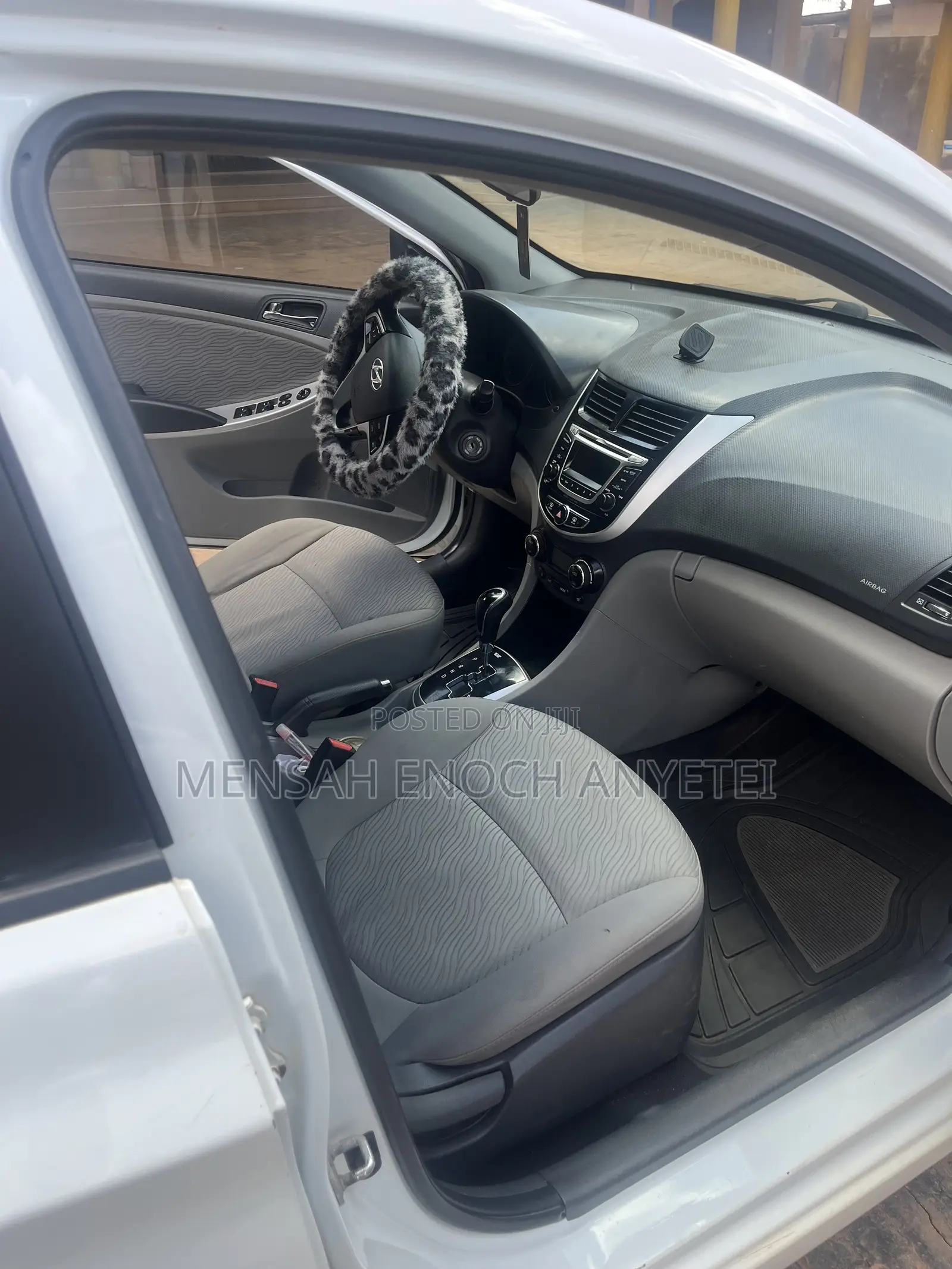 Hyundai Accent GLS 4dr Sedan (1.6L 4cyl 6M) 2015 White