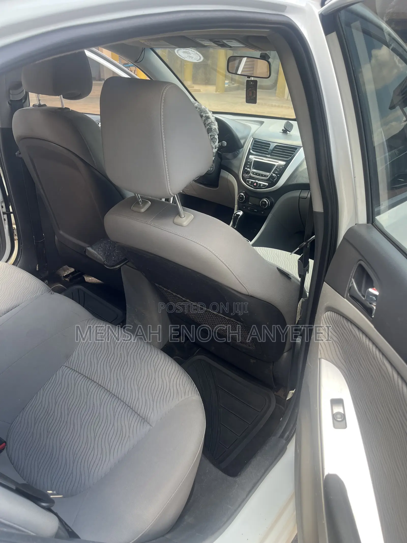 Hyundai Accent GLS 4dr Sedan (1.6L 4cyl 6M) 2015 White