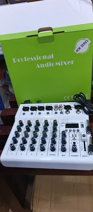 6 Channels Audio Mixer