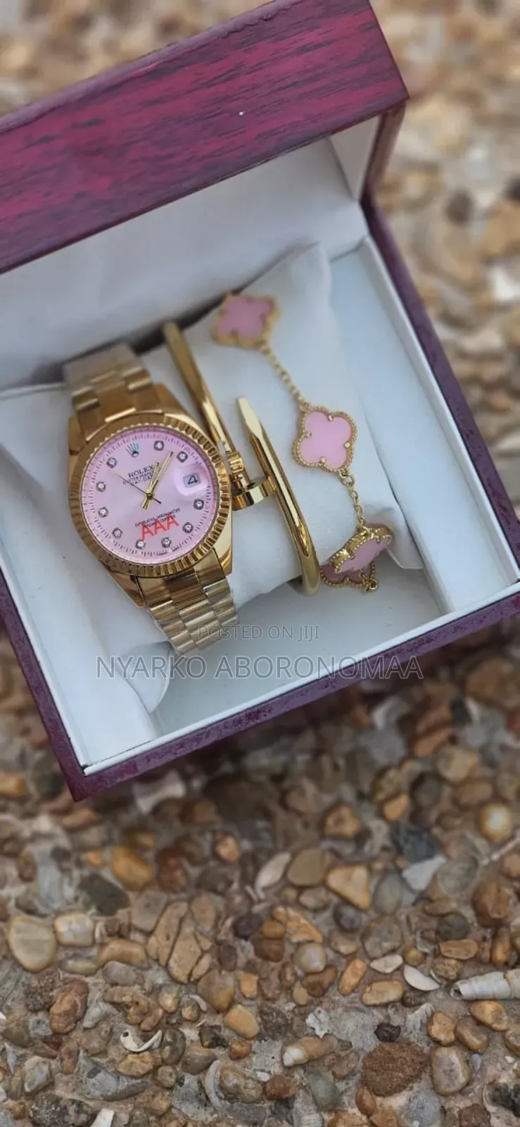 Classy Ladies Quality Watch and Bracelet Set.