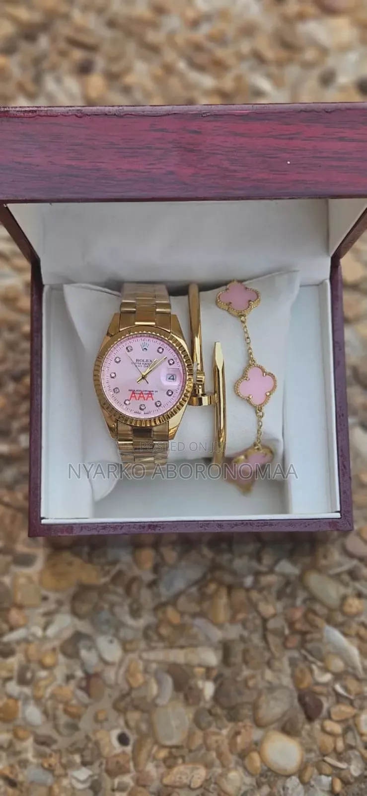 Classy Ladies Quality Watch and Bracelet Set.