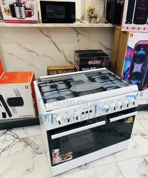 Check Out Classic Mideatech Gas Oven 5 Burner With Grill 