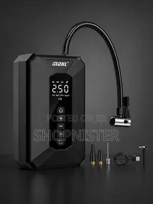 Portable Digital Tyre Inflator Rechargeable