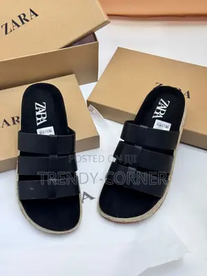 Zara Flat Sandals ( Crossed-Strap )