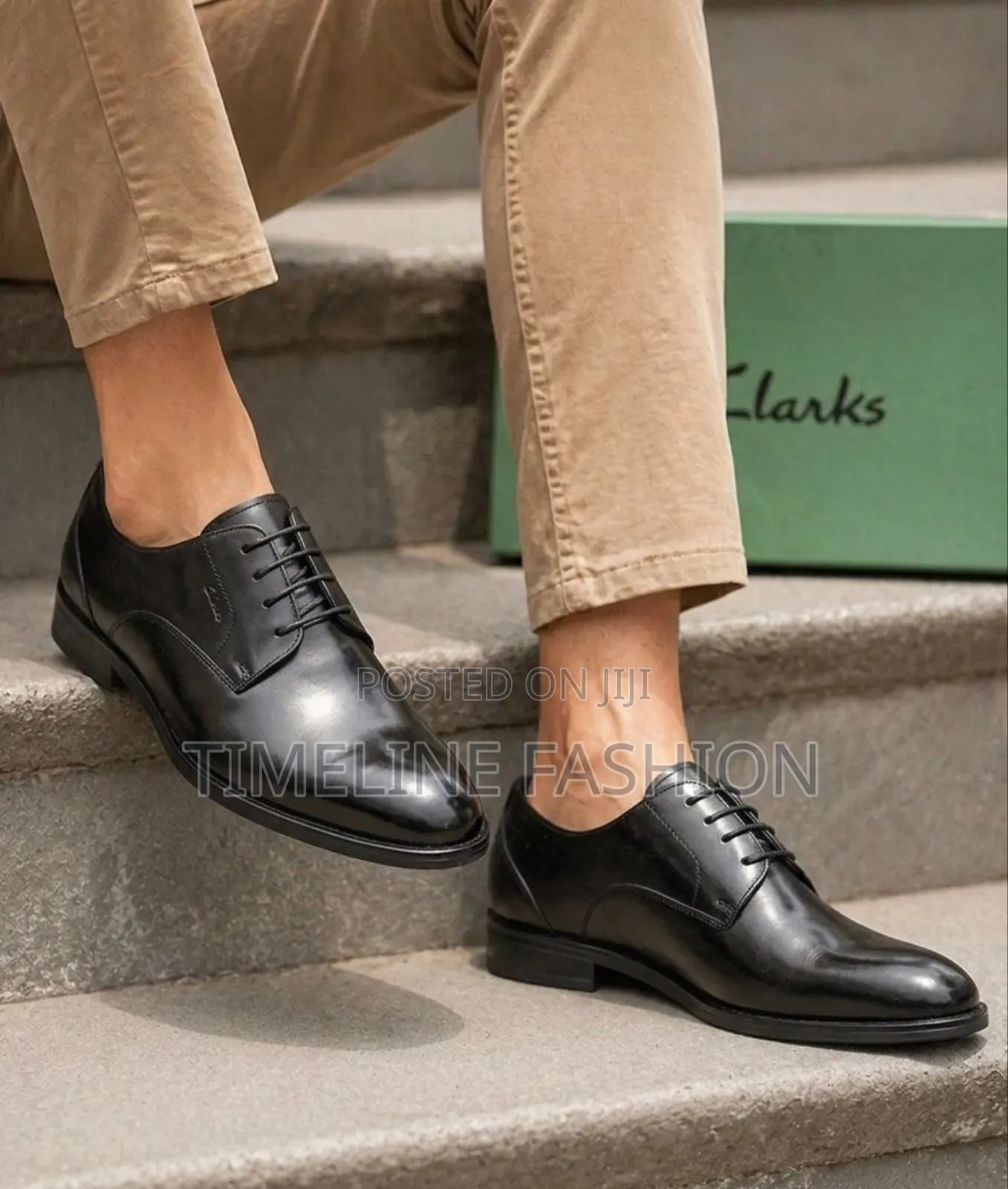 Exclusive Handmade Clark's Men's Leather Shoes