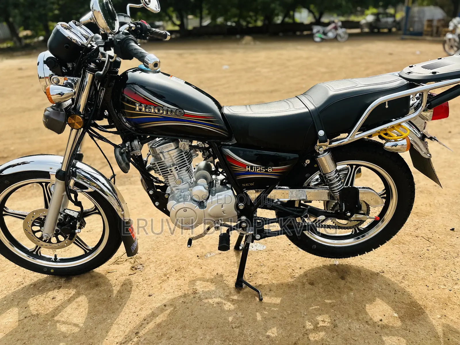 New Haojue HJ125-8K 2026 Black