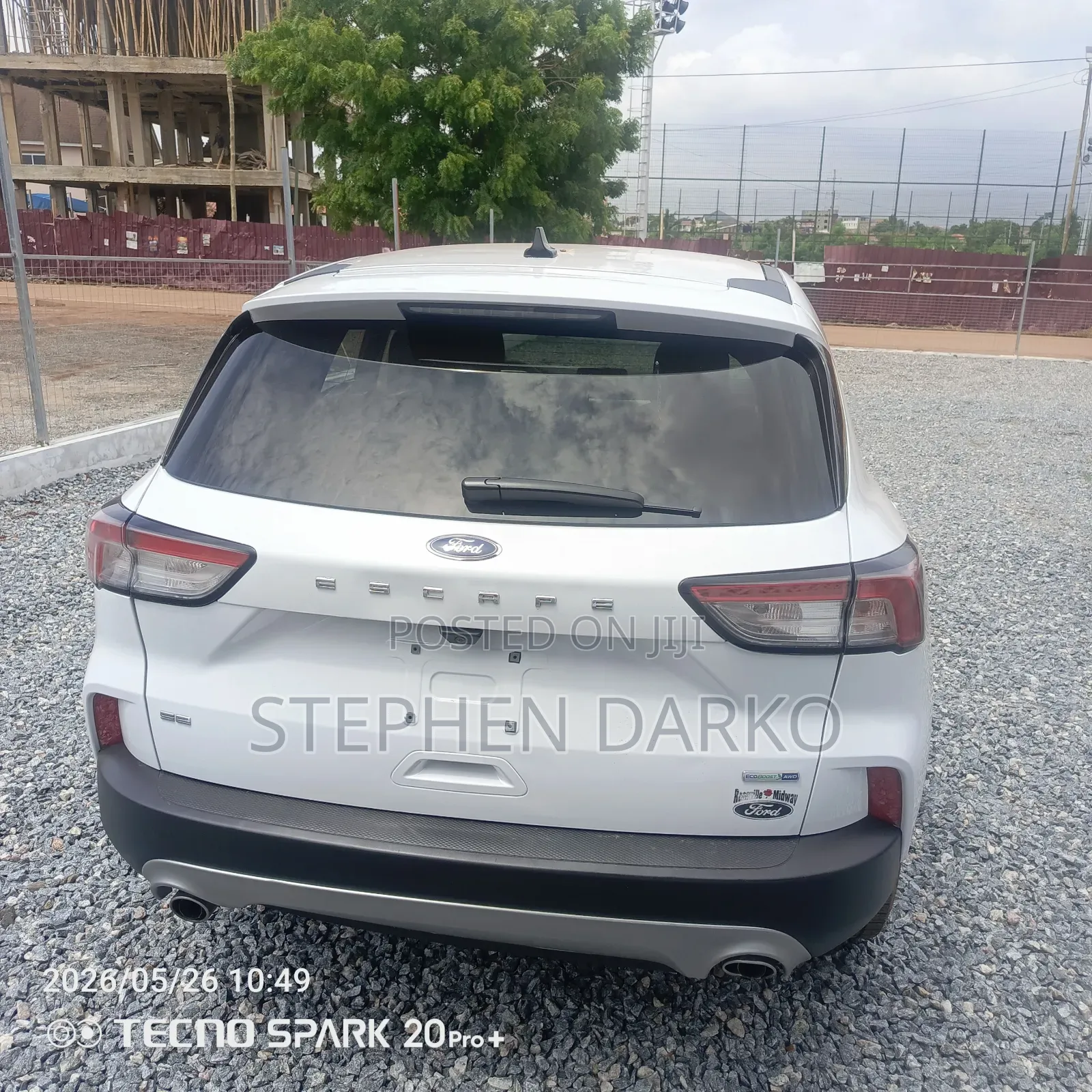 Ford Escape 2020 White