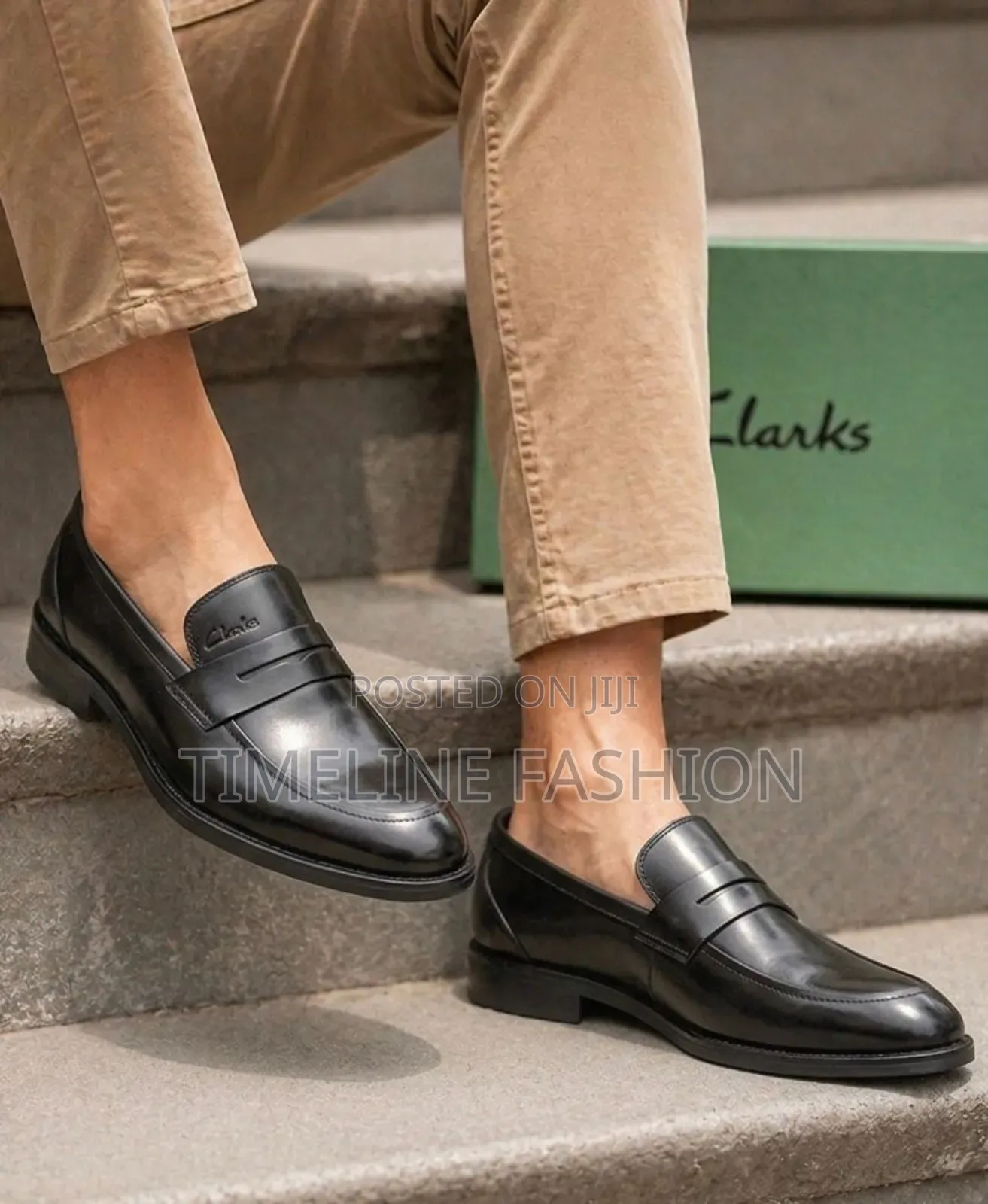 Brand New Men's Formal Dressing Clark's Leather Loafers Shoes