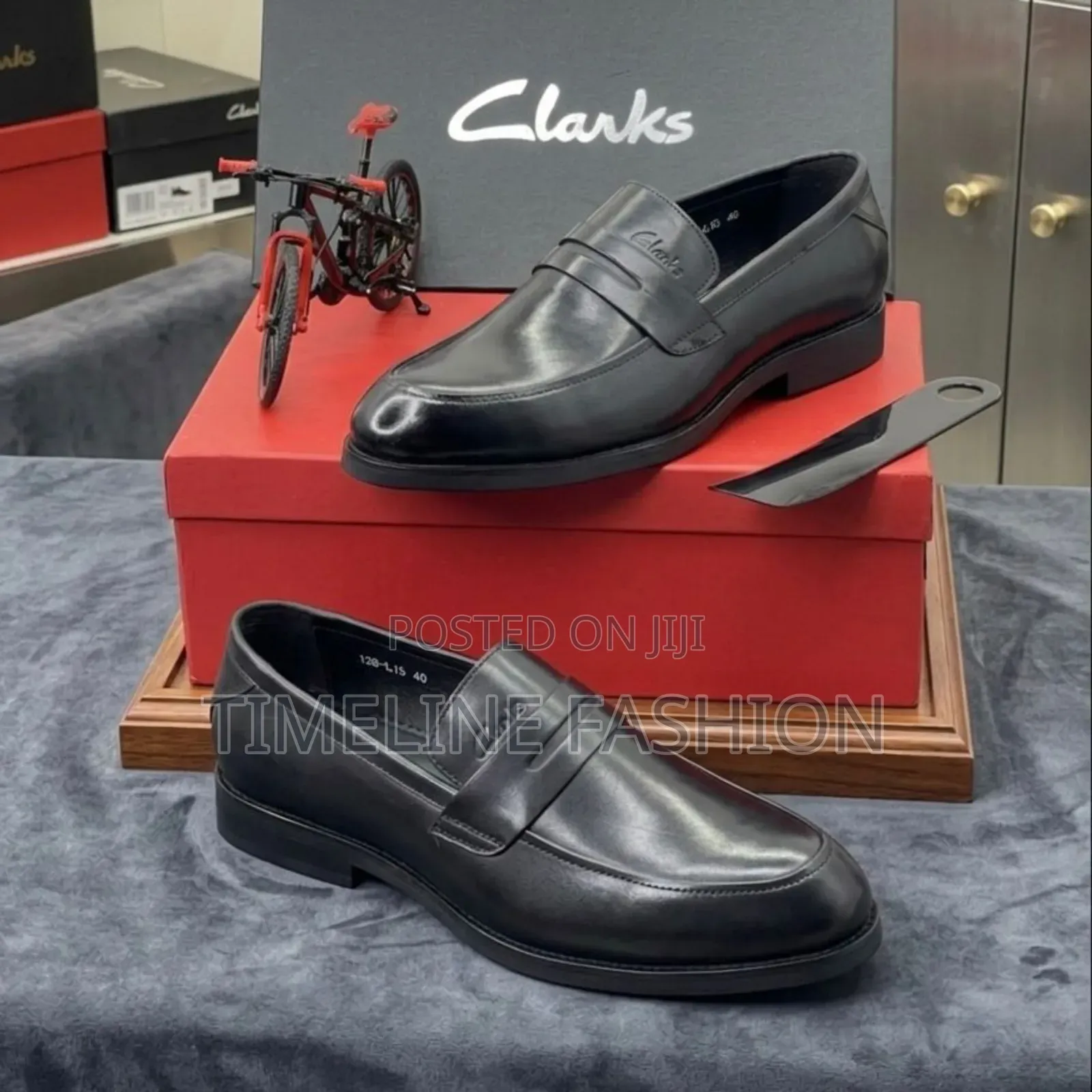 Brand New Men's Formal Dressing Clark's Leather Loafers Shoes