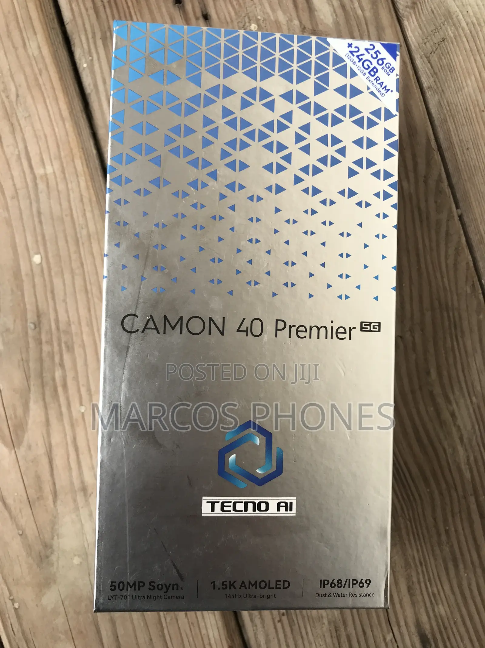 New Tecno Camon 40 Premier 256 GB Black