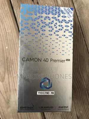 New Tecno Camon 40 Premier 256 GB Black
