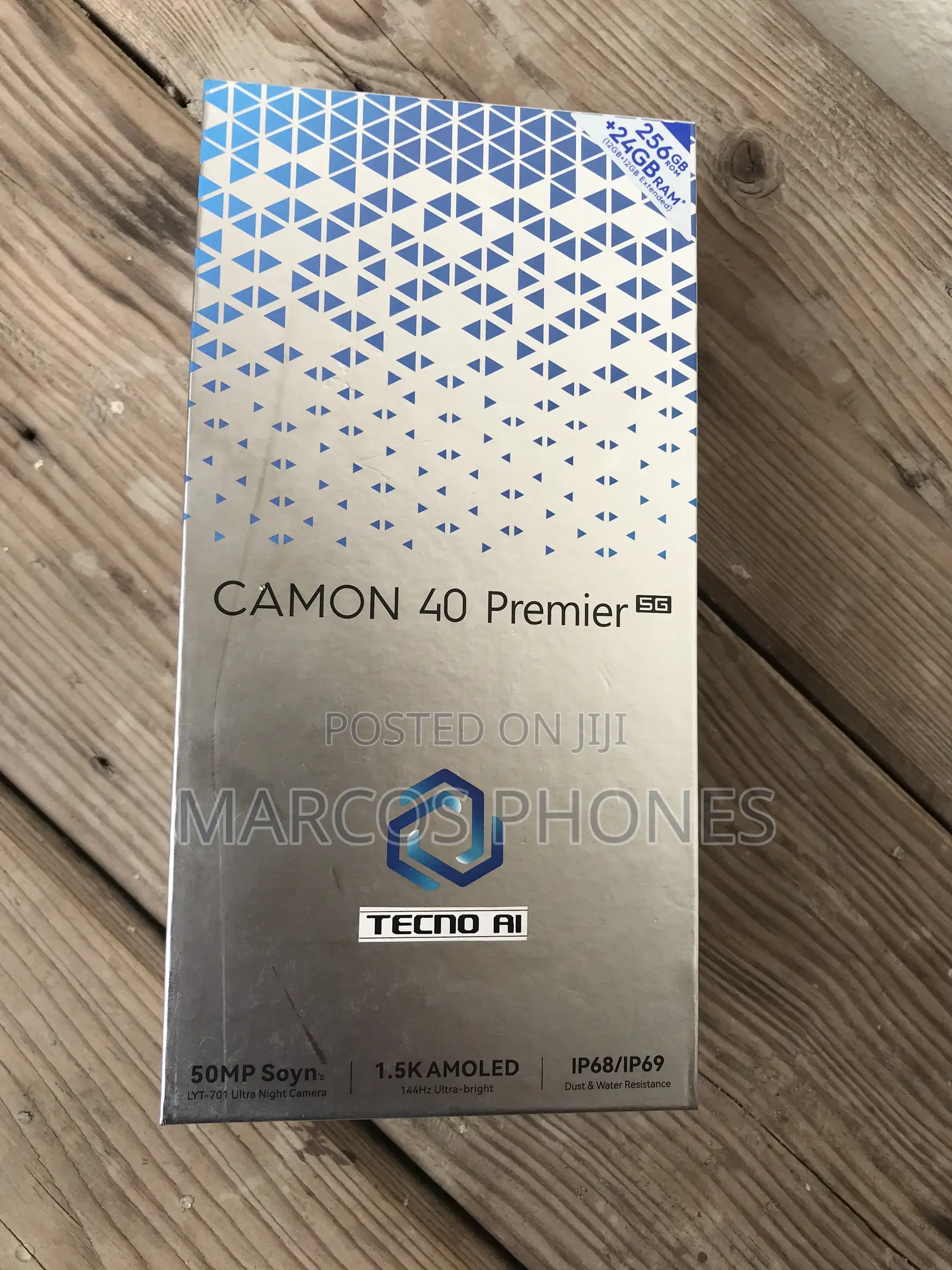 New Tecno Camon 40 Premier 256 GB Black