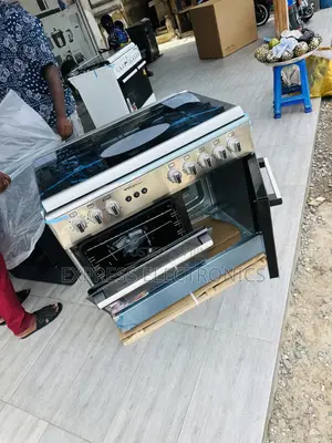 Better Deal On Midea Tech Sliver Gas Cooker Oven 5b 60/90