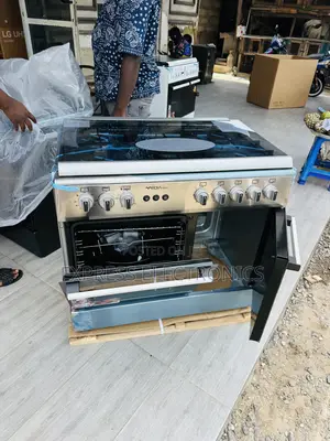 Available Now at Store Gas Cooker Oven Rotisserie 60/90 5burner