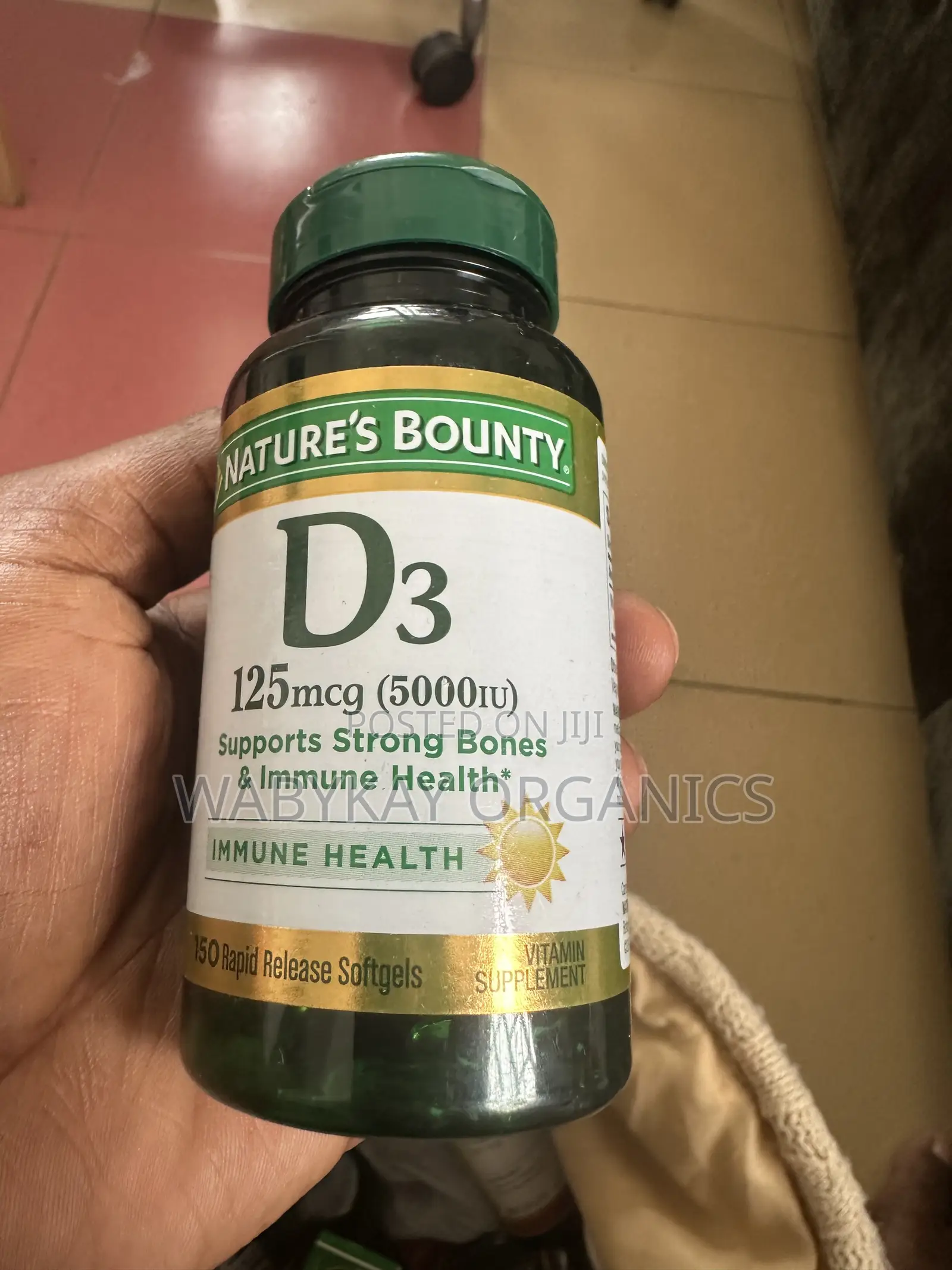 Nature Bounty Vitamin D3 5000iu