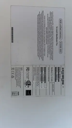 Laptop Apple MacBook Pro 8GB Apple M3 Pro SSD 512GB