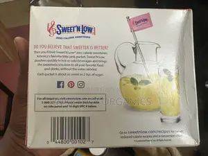 Sweet N Low,Zero Calorie Sweetener. 100packs