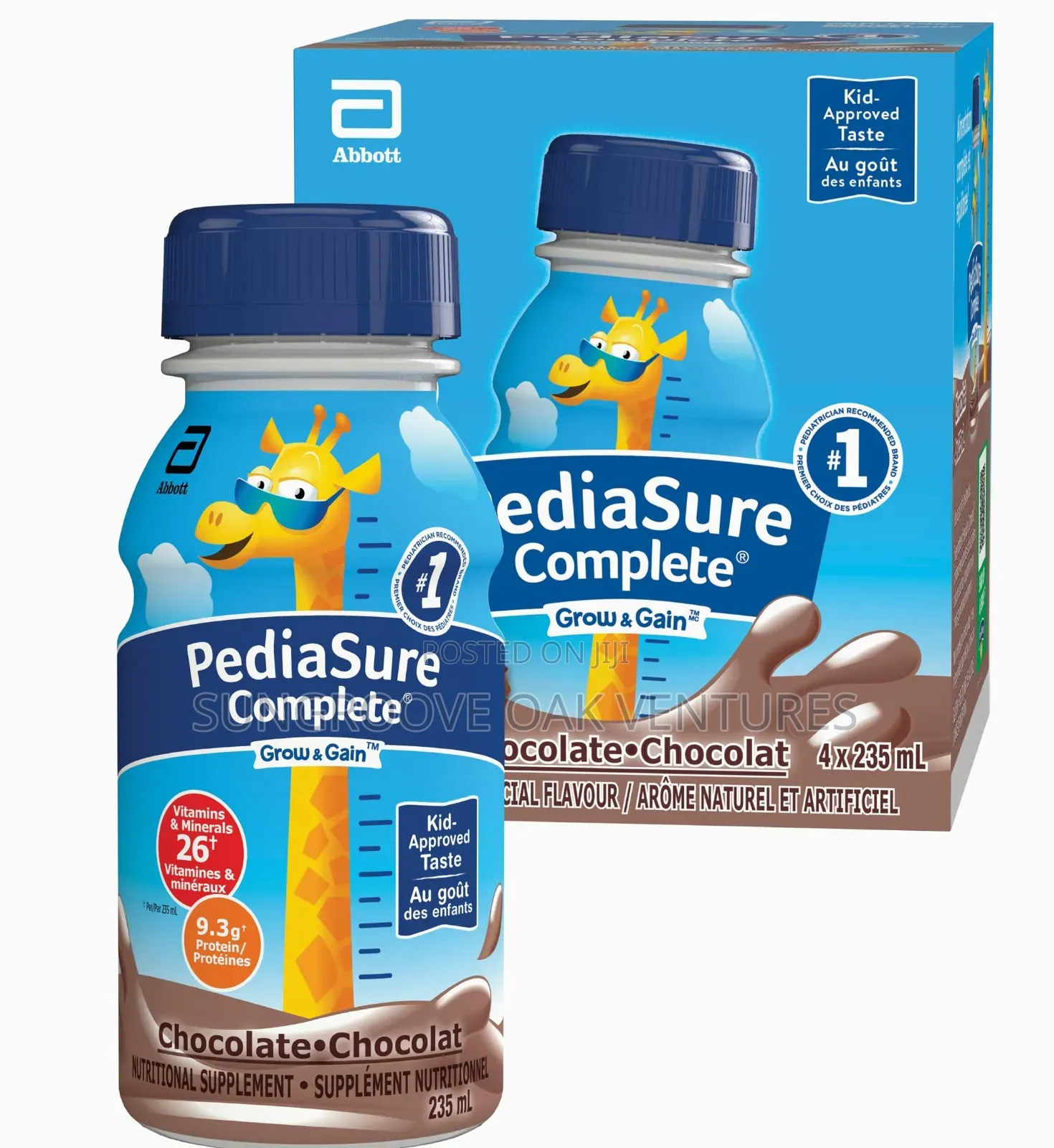 Pediasure 24cts Vanilla, Chocolate