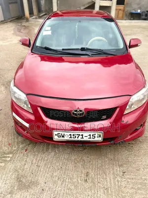 Toyota Corolla S 4dr Sedan (1.8L 4cyl 4A) 2009 Red
