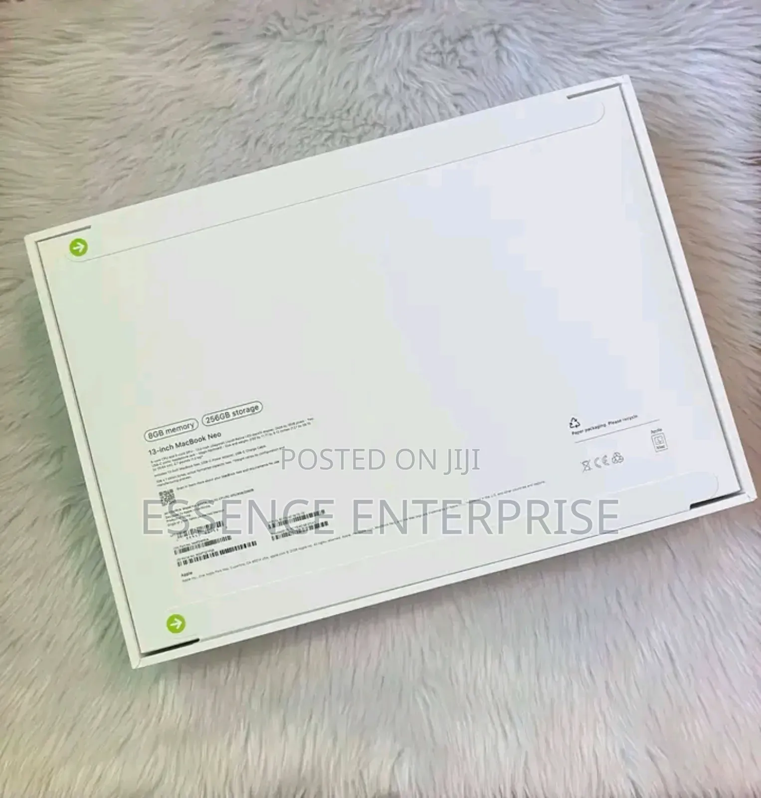 New Laptop Apple MacBook Neo 2026 8GB Apple M5 SSD 256GB
