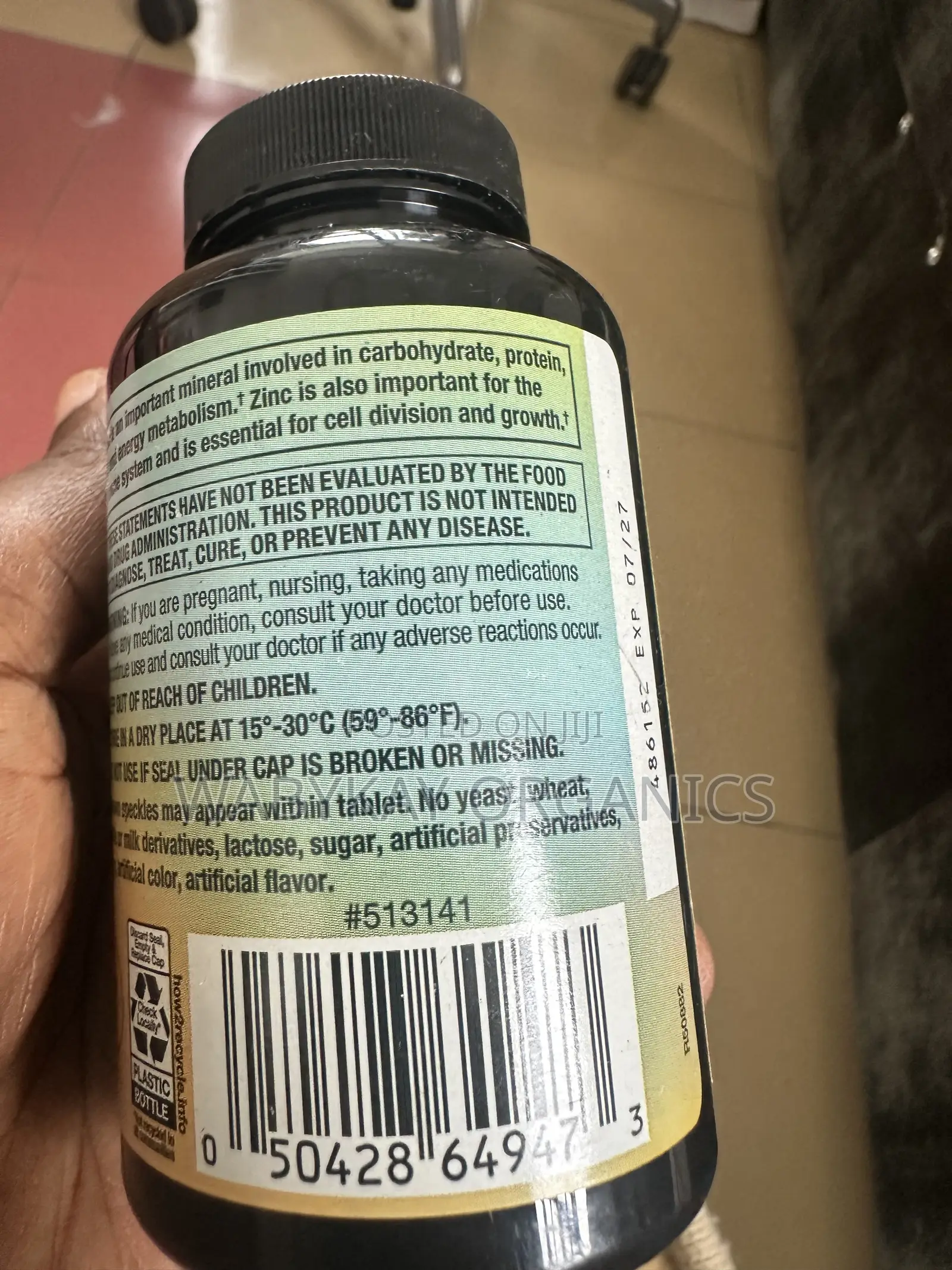 Zinc 50mg , 5 Months Supply