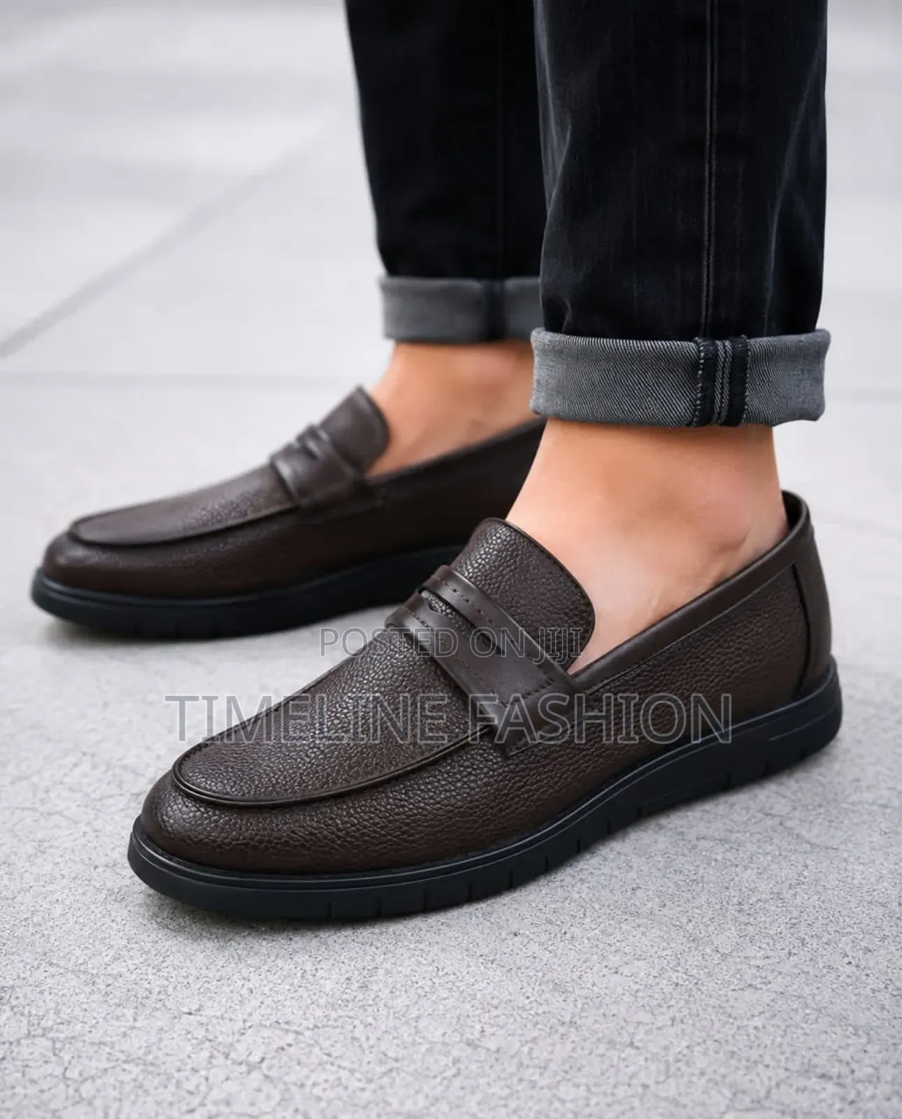 Dark Brown Berluti Loafers