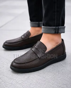 Dark Brown Berluti Loafers