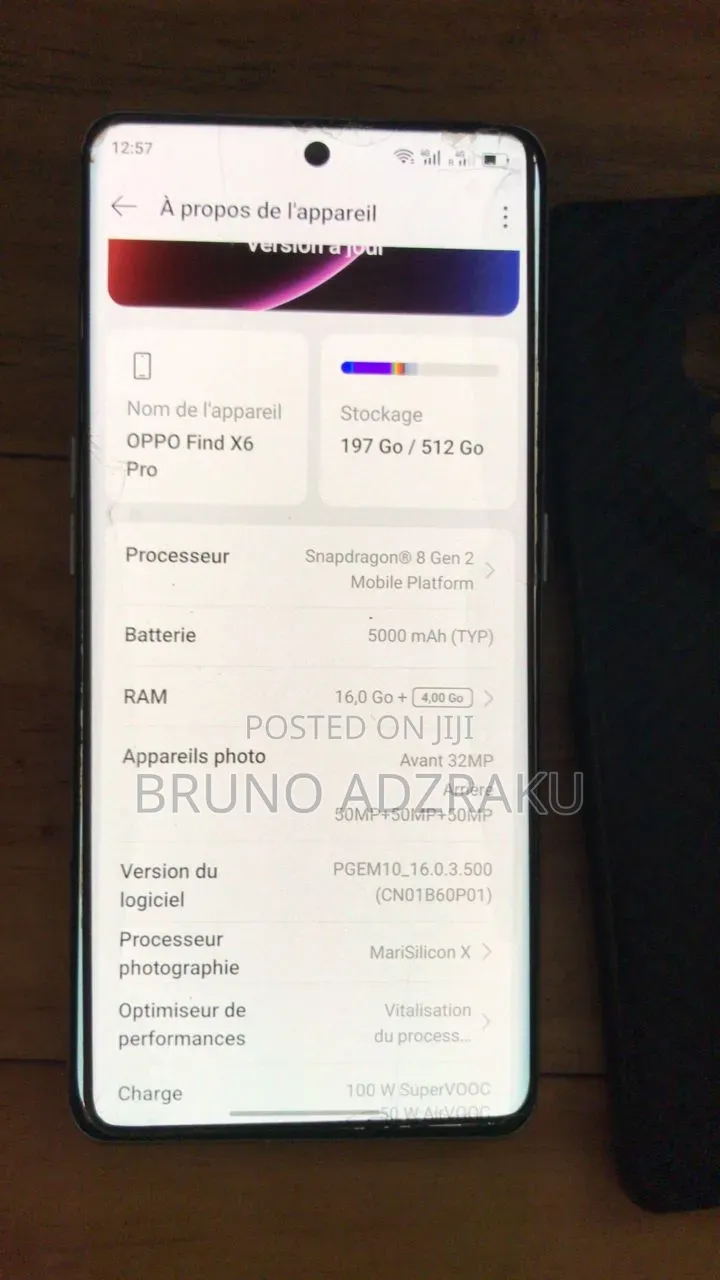 Oppo Find X6 Pro 512 GB White