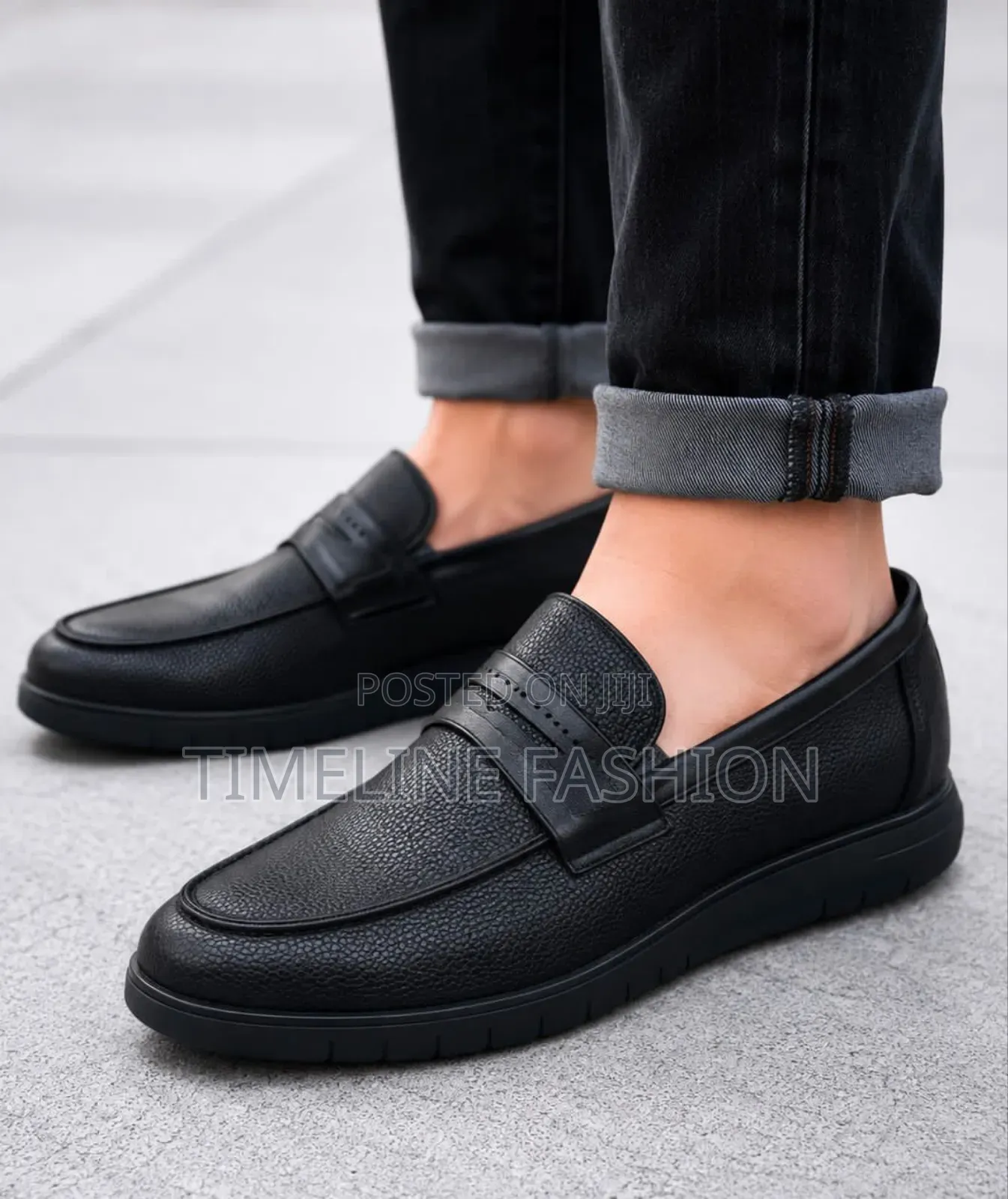 The Brand New Berluti All Black Leather Loafers