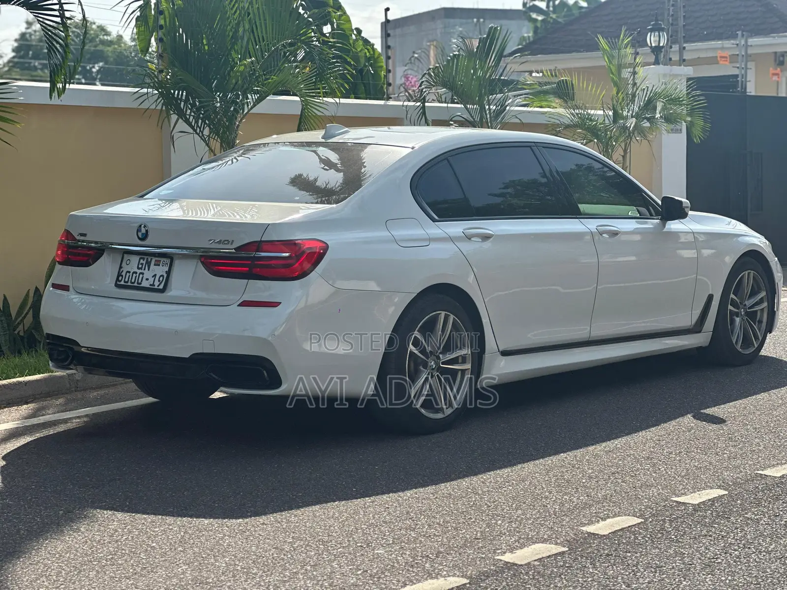 BMW 740 2019 White