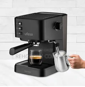 Ufesa Varese Compact Espresso And Cappuccino Coffee Maker, 1050w,