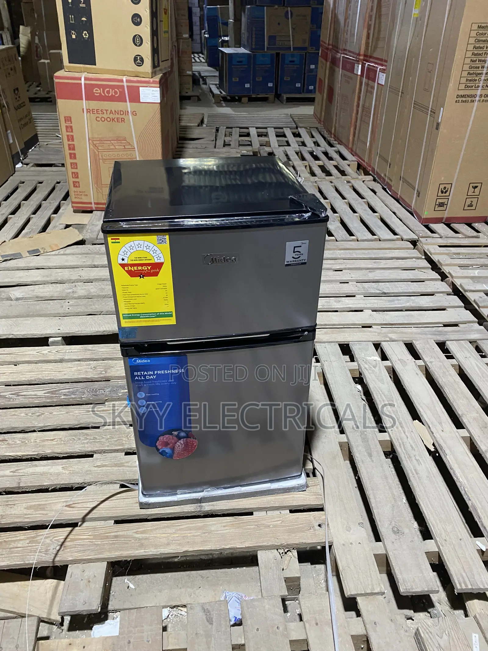 Midea Table Top 90 Liters Bouble Door Fridge