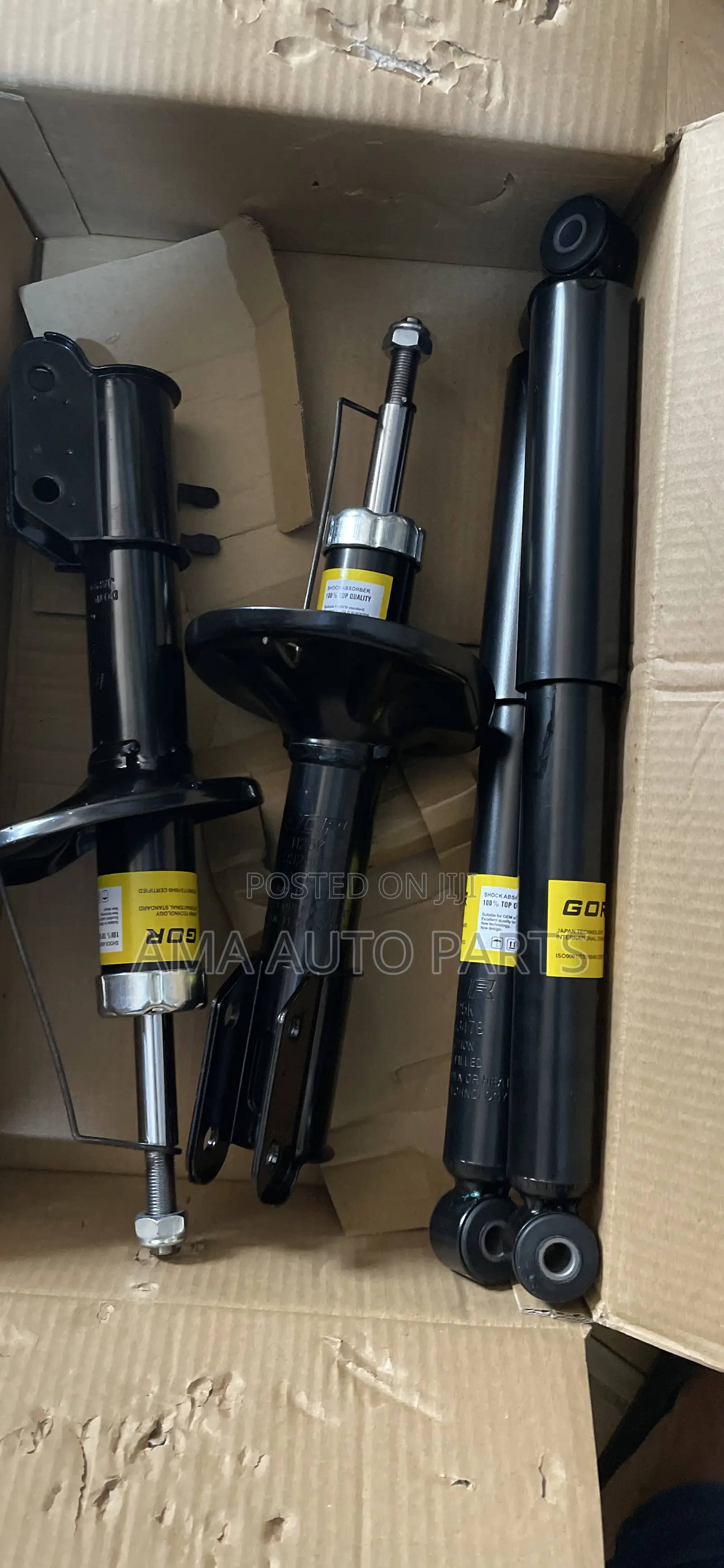 Mattiz 3 Front and Back Shocks