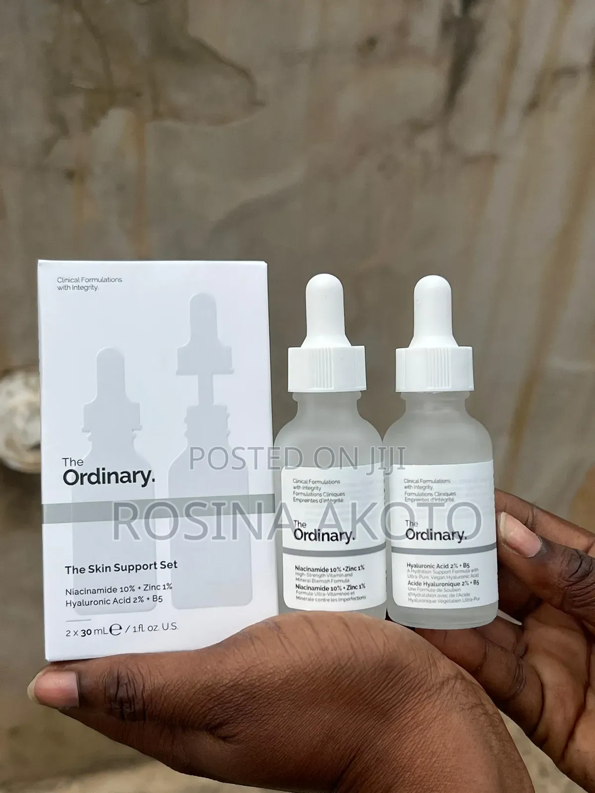 The Ordinary Skin Support Set