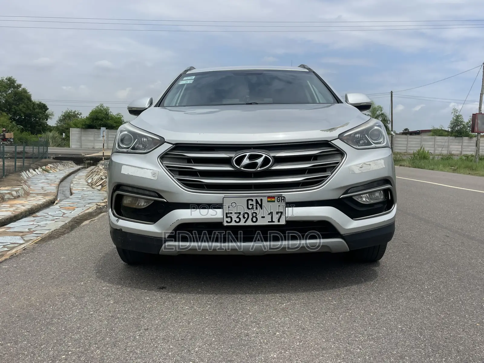Hyundai Santa Fe Limited AWD 2017 Silver